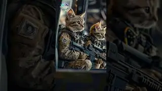 Impossible Worlds: Cats in Military Gear 🐱⚔️ | AI-Generated War Mission Video