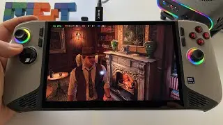 Alone in the Dark | MSI Claw 8 AI+ gameplay | OneXGPU AMD Radeon RX 7600M XT 
