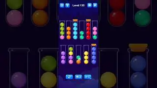 Ball Sort Level 130 Walkthrough Solution Android/iOS