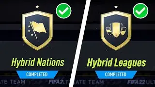 HYBRID NATIONS & HYBRID LEAGUES COMPLETE ✅ | FIFA 23 ADVANCED SBC CHEAPEST METHOD