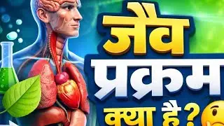 जैव प्रक्रम क्या होता है? | Class 10 Science | Life Processes in Hindi | Board Exam 2026