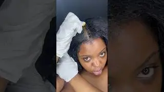 Using PATTERN Hair Products (edge control and edge brush)