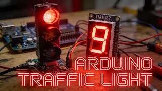 Traffic Lights🚦Control System Using 7-Seven Segment Display || Arduino Project.