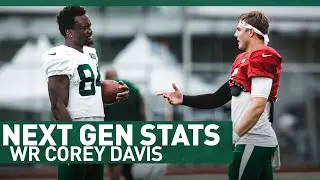 Why The Numbers Indicate Corey Davis Could Become Go-To Wideout | Next Gen Stats | New York Jets