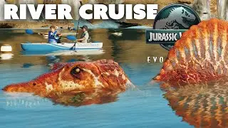 🔲 Building An EPIC River Cruise In Jurassic World Evolution 3
