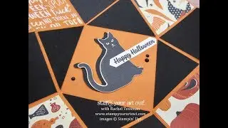 Stamp Your Art Out with Rachel: Origami Twist Fold Card