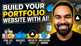 Build Your Portfolio Website with AI | HTML, CSS, JavaScript, Docker & Vercel Deployment | Euron