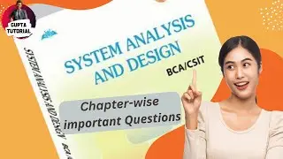 System Analysis & Design(SAD) Chapter-wise important question #sad #bca #csit