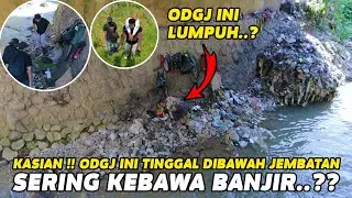 SIAPA DIA ?? ODGJ SEBATANG KARA INI HIDUP DIBAWAH JEMBATAN TANPA MAKAN ?? EGO ADRIANO