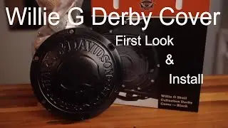 Sportster Iron 883-Black Willie G Derby Cover Install