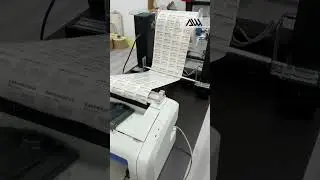 Roll Laser jet Mechanical Stress Test, Variable Data Printing