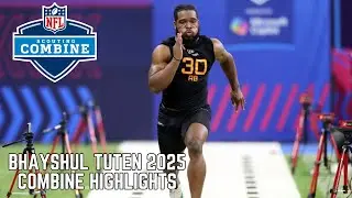 Bhayshul Tuten 2025 NFL Combine Highlights 🔥