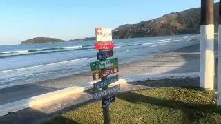 Maranduba bem tranquila em Agosto 