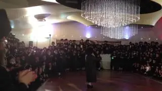 Bobover Rebbe Shlita-Mitzvah Tantz-Mordechai Volvie Landau and Motti Miller