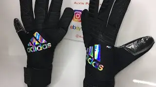 Распаковка вратарских перчаток Adidas Ace Trans Pro ''Magnetic Storm'' 2017 года выпуска (РЕДКИЕ)!!