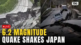 Japan Earthquake LIVE: Magnitude 6.2 Earthquake Strikes Japan&rsquo;s Chugoku Region | Breaking News