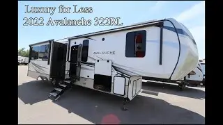 Luxury RV Living - 2022 Avalanche 322RL Fifth wheel trailer
