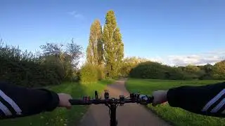 A ride through Basildon town center and park. GoPro 8 hero black footage