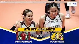 UP vs. NU | SET 5 GAME HIGHLIGHTS | UAAP SEASON 87 WOMEN'S VOLLEYBALL ROUND 2 | MARCH 26, 2025