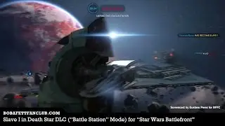 Slave I in Death Star DLC (