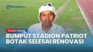 Baru Diresmikan Presiden Prabowo, Rumput Stadion Patriot Bekasi Kondisinya Botak