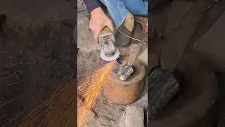 IRON MAN PART 3# IRON CUTTING SKILLS #GRINDER #LOHAR# like & subscribe