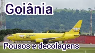 Pousos e decolagens no aeroporto de Goiânia