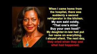 I Returned From the Hospital to Find a Second Fridge  My Son Said &lsquo;It&rsquo;s Mine&rsquo;Then the Truth Came Out