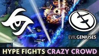 Что и ожидаешь от EG vs SECRET &mdash; зрители СХОДЯТ С УМА от ЭПИК ФАЙТОВ