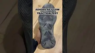 Adidas AE 1 Low Traction Test! 🔥#adidas #anthonyedwards #basketballshoes #basketball #ballislife