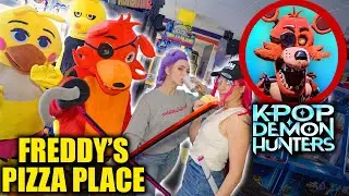 FIVE NIGHTS AT FREDDY'S 2 vs KPOP DEMON HUNTERS! (AT FREDDY FAZBEAR'S PIZZA PLACE)
