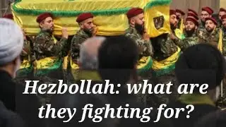 Lebanese Shia Islamist militant group (Hezbollah). What are they really fighting for??