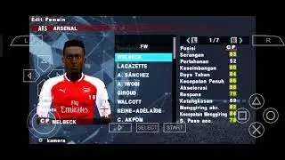 PES 2018 ppsspp English version!! graphics hd