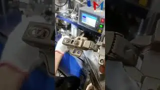 Iron hinge factory | Assembly line | Cabinet hardware #shorts