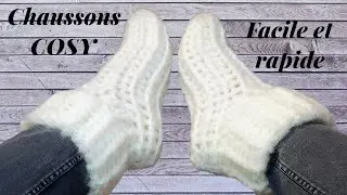 ✨️Chaussons COSY tt tailles.Bien chaud❄️❄️ et douillet a souhait ❤️Indispensable pour cette hiver.