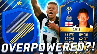 TOTS GAYLE 86!! OVERPOWERED?? FIFA 17 ULTIMATE TEAM