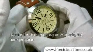 TW Steel TW3 50mm Canteen Gents Chronograph Watch