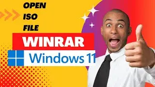 How to Open an ISO file using WinRAR?