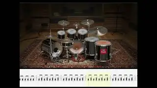 The White Stripes - Seven Nation Army - Only Drum with sheet music how to play #drumcover