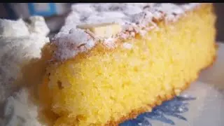 Bizcocho de sémola esponjoso