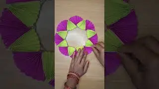 Craft with color paper l#craftart #youtubeshorts #ytshorts #colorpapercraft