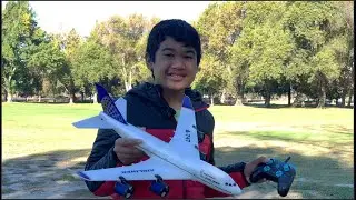 RC BOEING 747 AIRLINER -  READY TO FLY - MAIDEN FLIGHT!