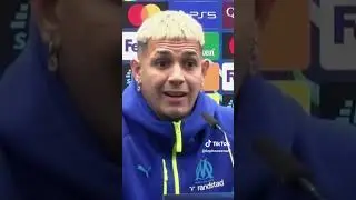 Medina parle du match de demain contre Bruges ! #om #marseille #championsleague #football #sports