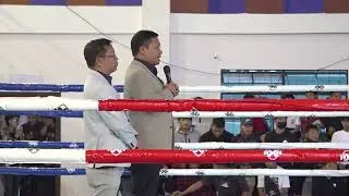 MINISTER PU B.LALCHHANZOVA'N 20th ANNIVERSARY MUAYTHAI CHAMPIONSHIP A HMANPUI