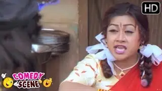 Tennis Krishna and Rekha Das Hotel Comedy Scene | Biradar | Kannada Comedy Scene of Simhada Mari