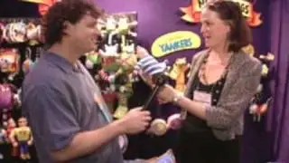 Kenneth Andrew Bell March 2007 with Fat Cat Dog Toys