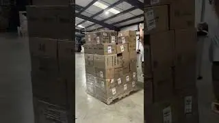 How to wrap pallets!!! #shorts