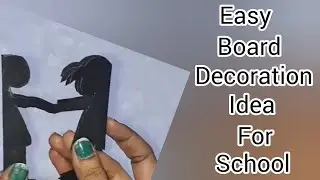 Children's day board decoration ideas/Children's day craft ideas easy/Children's day craft activity 
