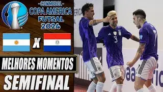 Argentina X Paraguai | SEMIFINAL | Copa América de Futsal 2024 (09/02/2024)