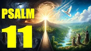 Psalm 11 Reading: Taking Refuge in the Lord (With words - KJV)